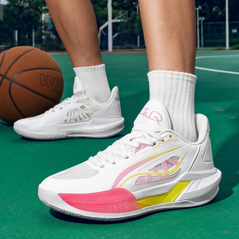 

2025 Explosions Men's Shoes Wear-resistant Basketball Shoes Men's Shoes genuine goods sneaker Autumn Men's Anti-slip Sneakers