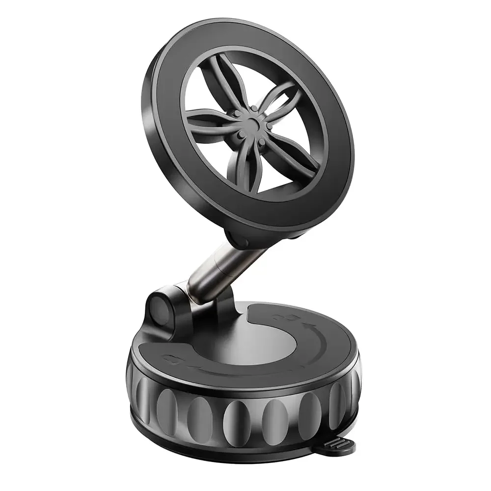 

2026 Upgraded Car Phone Holder for Magsafe [125+ LB Strongest Suction & 3000gf Strongest Magnetic] 360° Adjustable Car Phone