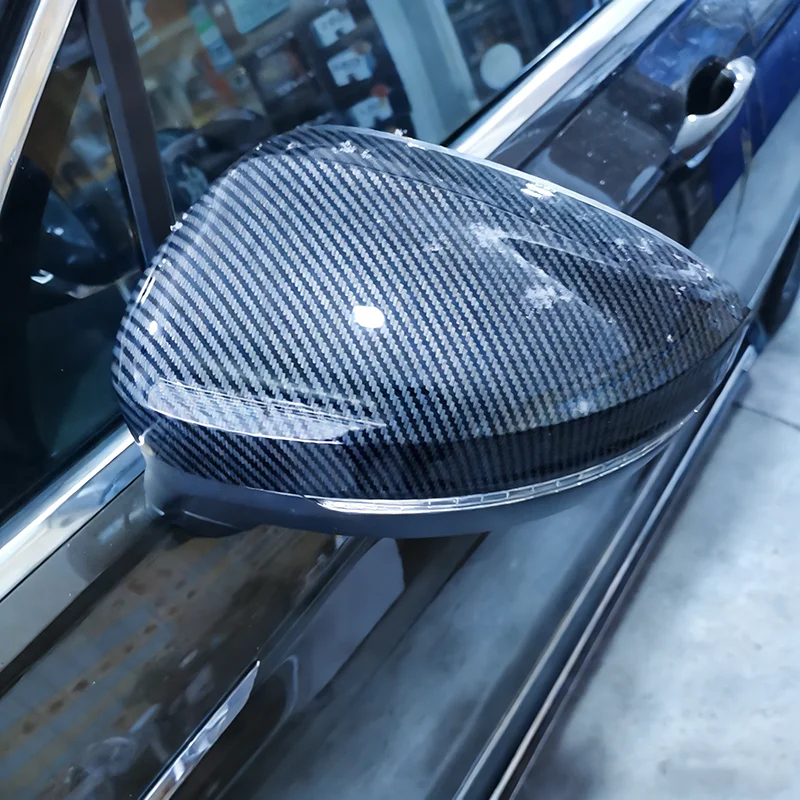 

Car Styling For Volkswagen Tiguan MK2 2017 2018 Rearview Mirror Cover Caps Housing Replace Style Auto Parts Accessories