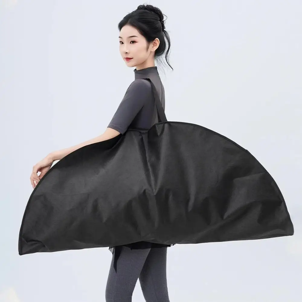 Waterproof Tutu Skirt Bag Dance Clothing Large Capacity Dance Skirt Storage Bag Zipper Closure Round Design Ballet Skirt Handbag