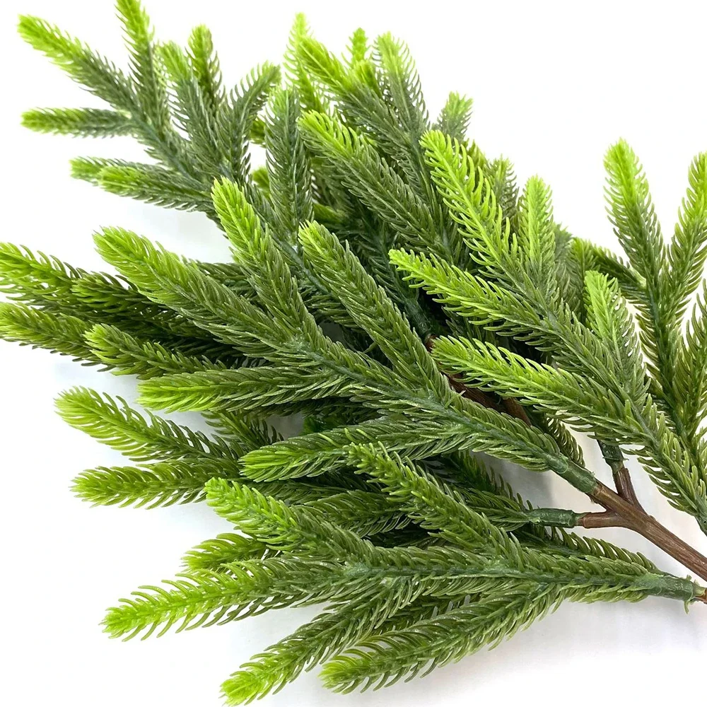 36/40/50 cm Künstliche Hängende Pflanze Kiefer Zweig für Weihnachtsbaum DIY Girlande Kranz Hochzeit Neujahr Hause Tisch Einstellung – Detail 6