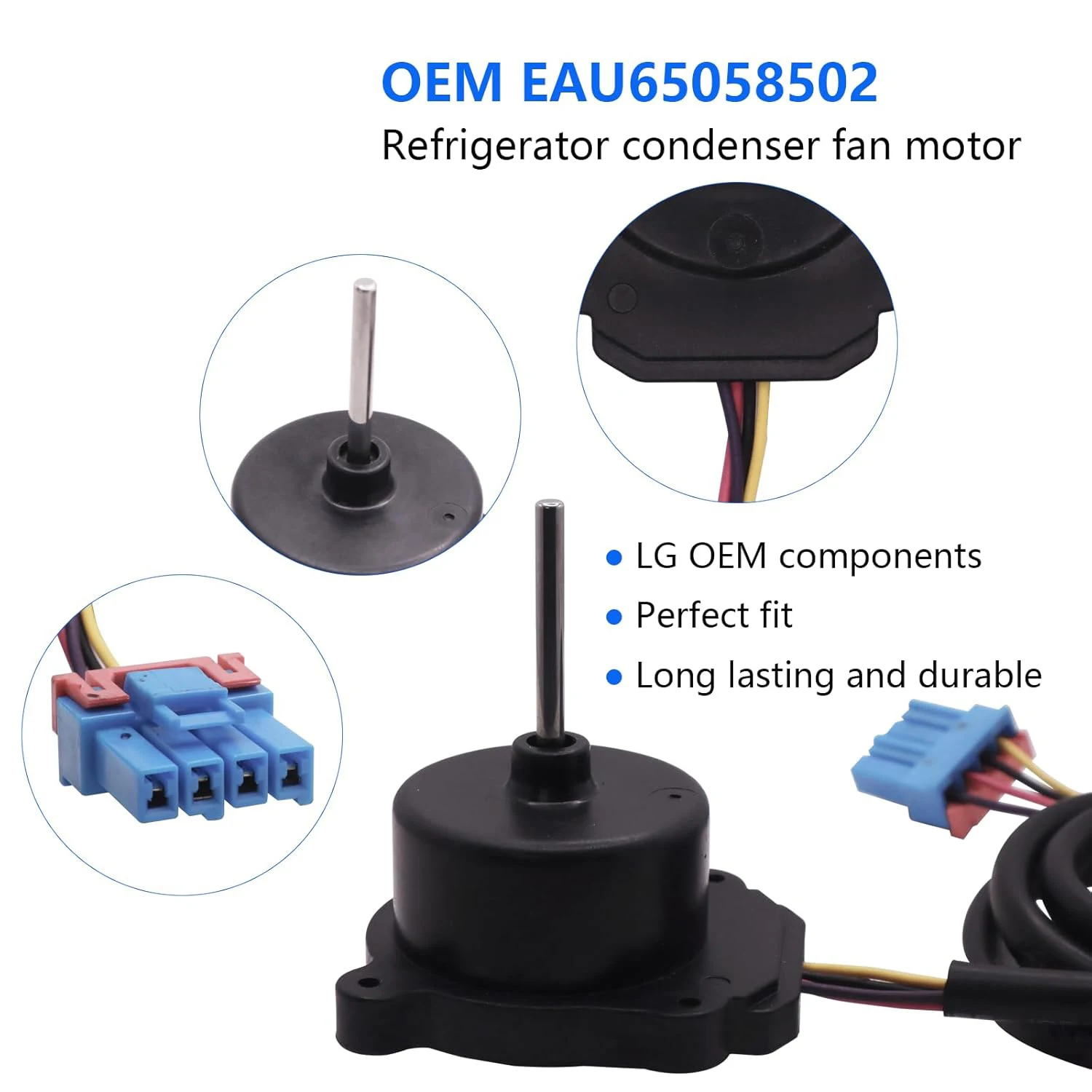 Z40I12MS1A0-57K06C EAU64843805 for LG Refrigerator Freezer DC 12V Fan Motor Fridge Fan Motor