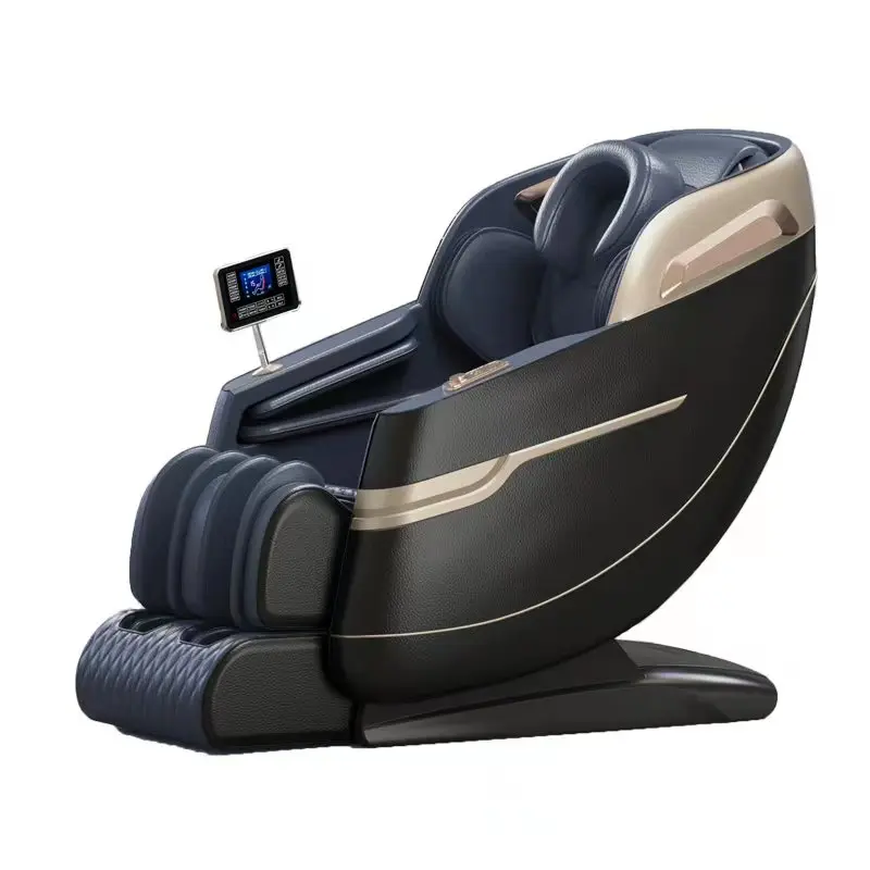 

2023 Smart Modern Leather 4d Sl Track Massage Chair Recliner Sl Track Body Scan 4d zero Gravity Luxury 5d