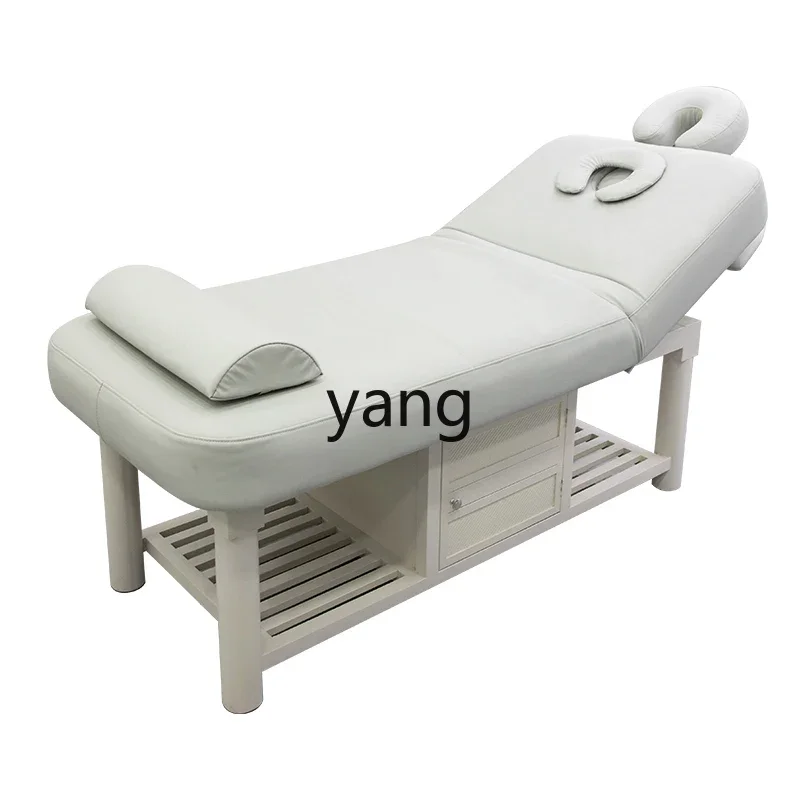 

lmm Beauty Salon Special Solid Wood High-End Multi-Functional Electric Lifting Massage Therapy Massage Couch