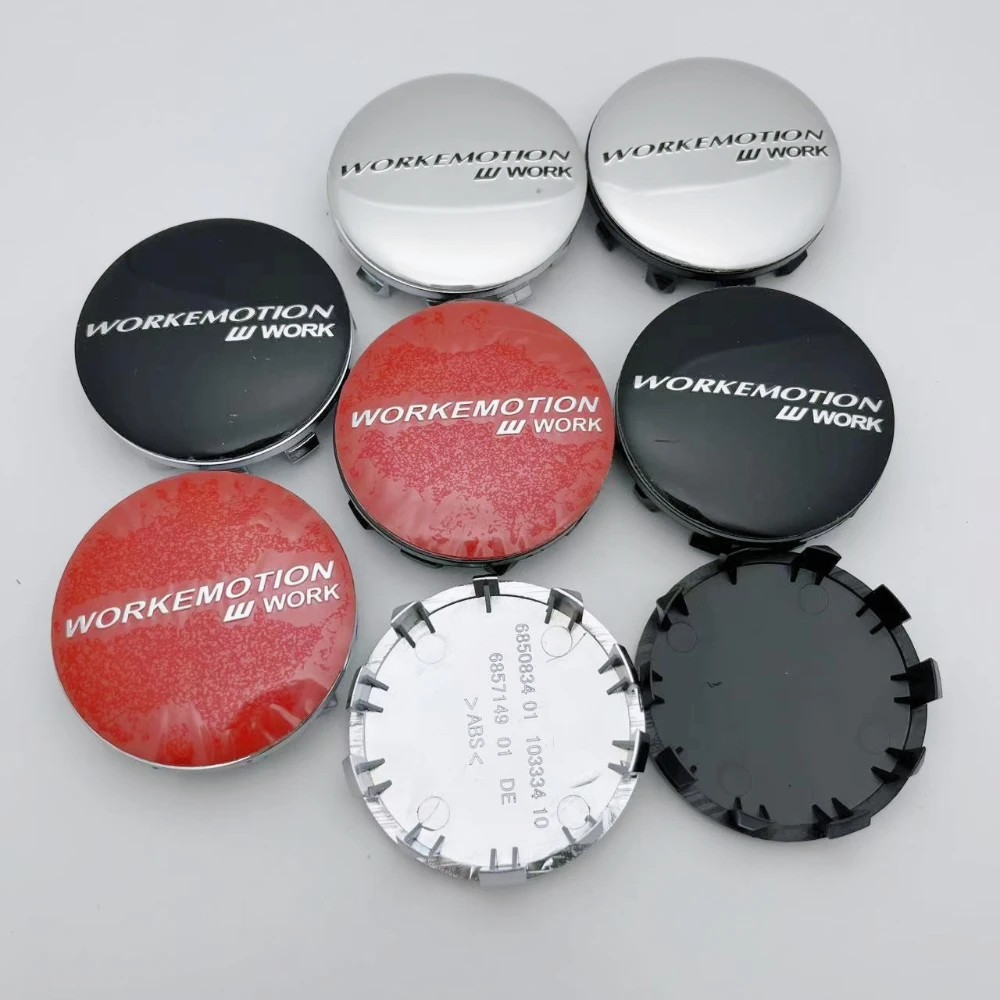 

4 шт. O.D 56 мм / I.D 53 мм W, значок с логотипом Work Emotion, центральные колпаки для колес автомобиля, аксессуары для BMW, крышка ступицы, крышка обода, крышка ступицы