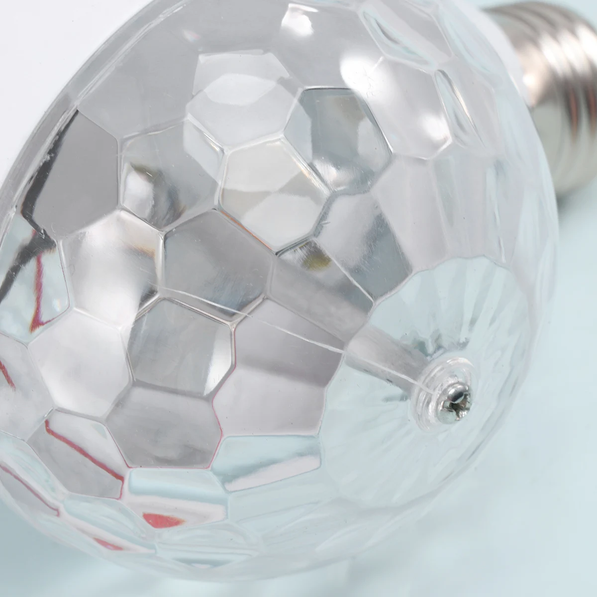 

Мини-сценический светильник с двойной головкой, красочная светодиодная вращающаяся лампа, компактный размер, энергосбережение для KTV, вечеринки, дискотеки, украшения дома