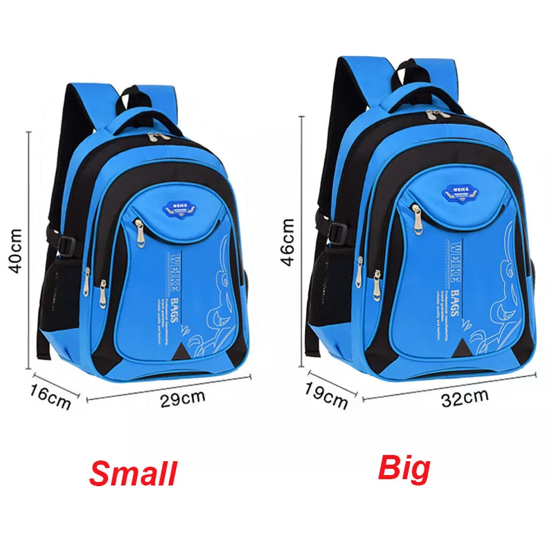 Hot Waterproof Big Capacity Kids School Bags High Quality Children Backpack Teenagers Book Backpacks Classic School Bag For Kids