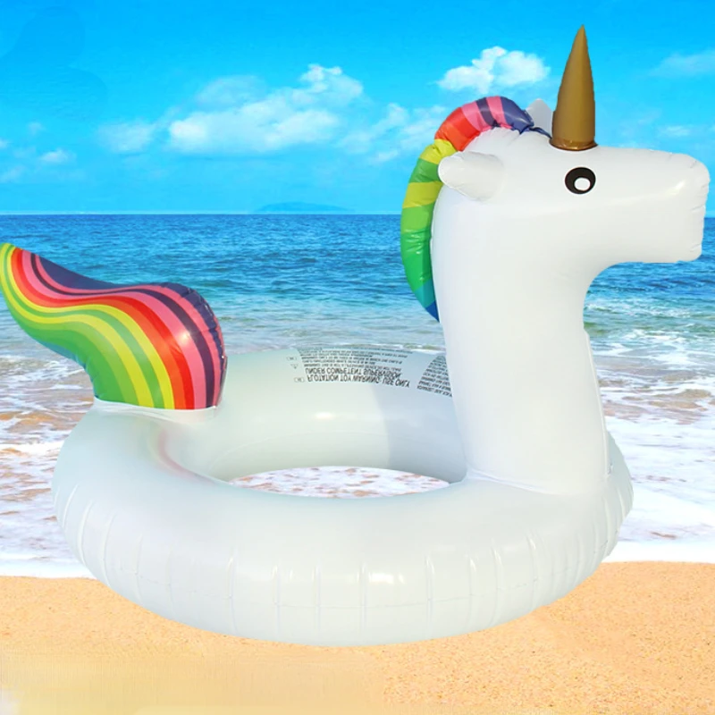 Inflatable Pool Float Baby Swimming Ring Summer Beach Party Pool Toys Big Size Unicorn Swimming Circle Pool Accessories