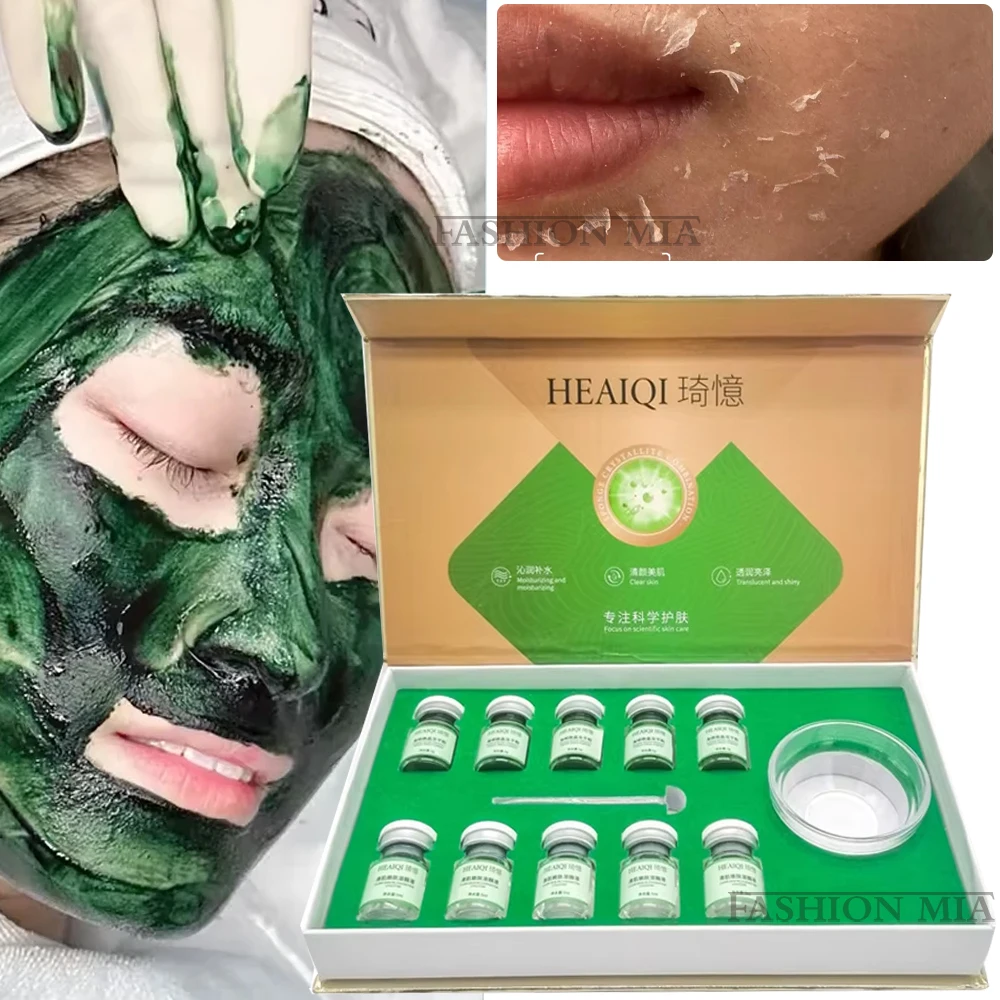 Algae Peeling Whitening Melasma Peel Kit Natural Seaweed Bone Plant Extract Mask Rejuvenation Moisturize Facial Skin Care