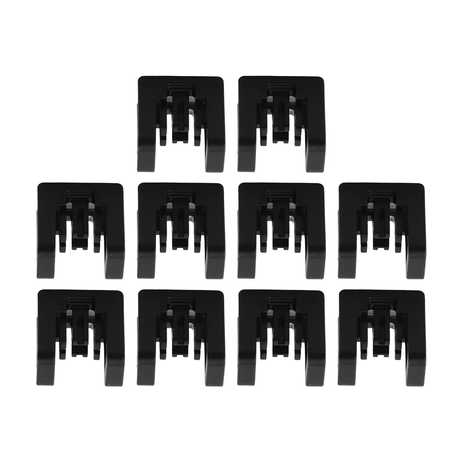 Replace Missing Or Damaged Wiper Hood Trim Clips With 10 Direct Replacement Clips For Nissan For Xtrail For Tiida