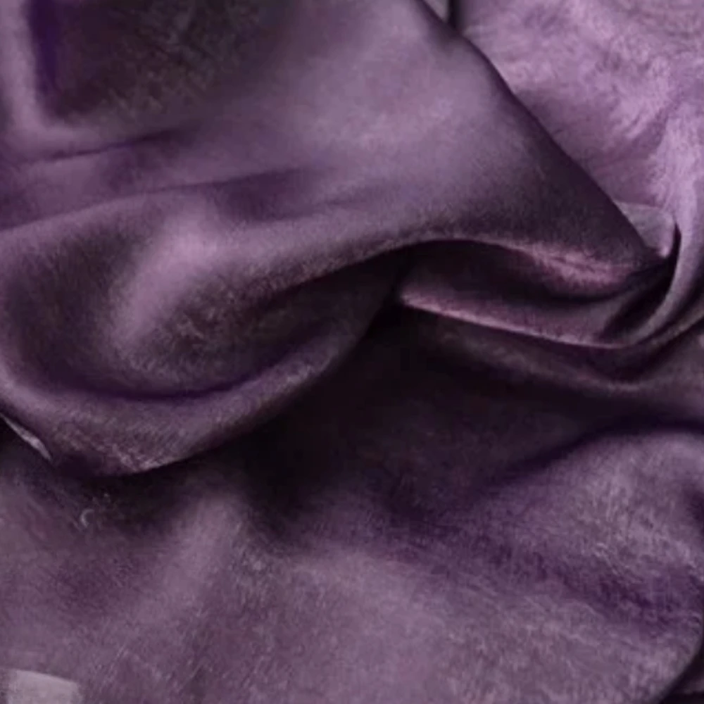 

Satin Crepe Soft Pajamas Fabric for Skirt Pure Polyester Material Diy Apparel Sewing Wholesale Cloth Per Meter