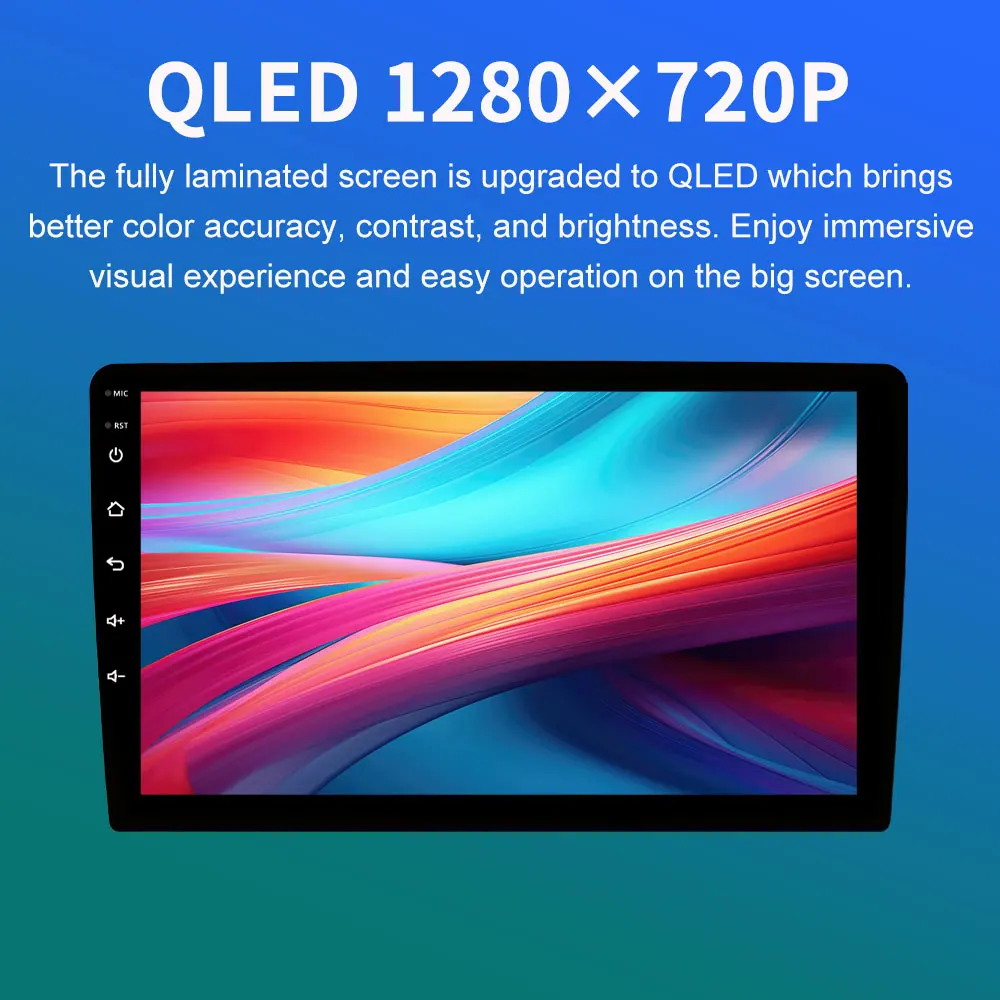 أندرويد 14 QLED مشغل أسطوانات للسيارة مشغل وسائط متعددة لهوندا سيفيك 6 Type-R EK EM EJ 1998-2000 السيارات ستيريو راديو GPS Carplay DSP 4G واي فاي