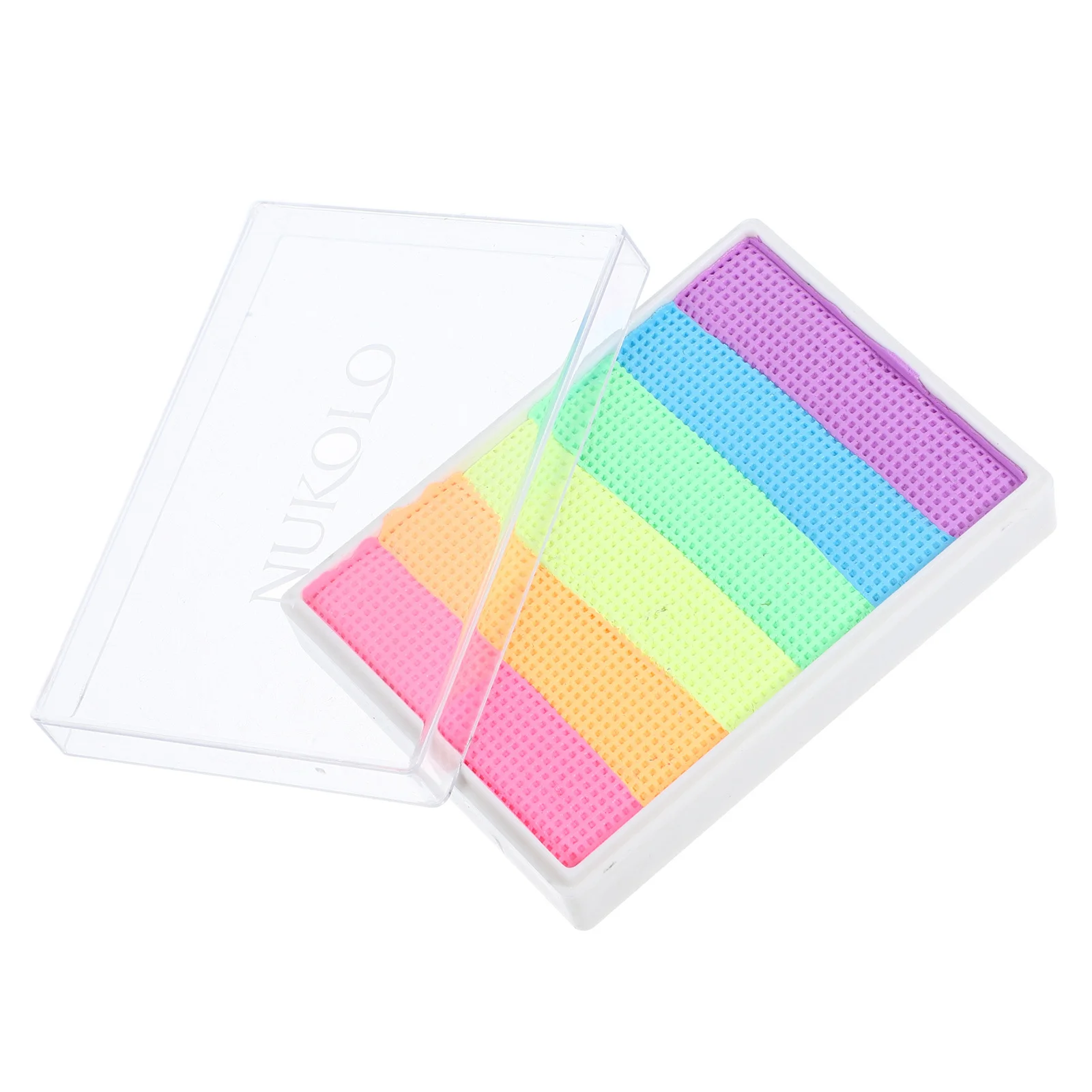 

Face Body Paint Makeup Kit Multi Color Safe Non-Harmful Separate Compartments Festival Makeup Pigment Face Painting Supplies