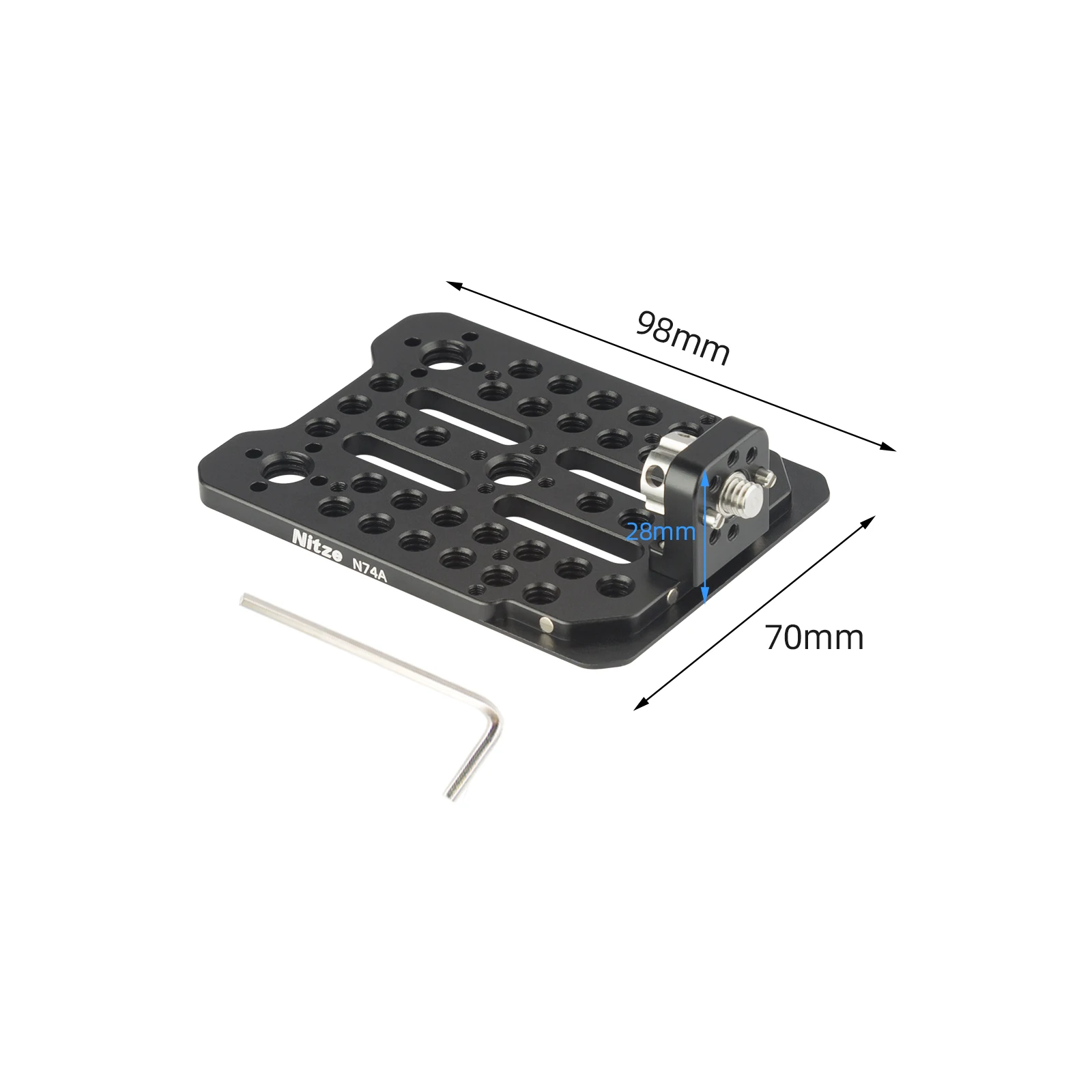 Nitze Cheese Mounting Plate with 1/4\