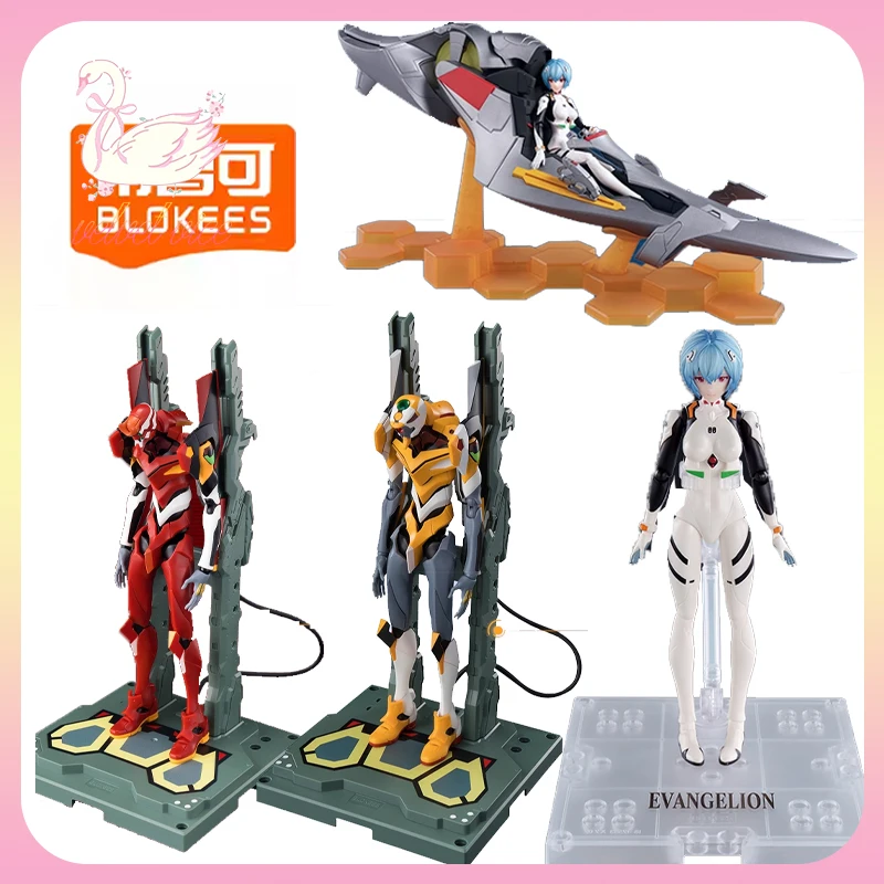 Blokees Eva Legend Edition Evangelion-02 01 Tv Ver. هدية مجموعة الزخارف الطرفية لشخصية Ayanami Rei أنيمي #1
