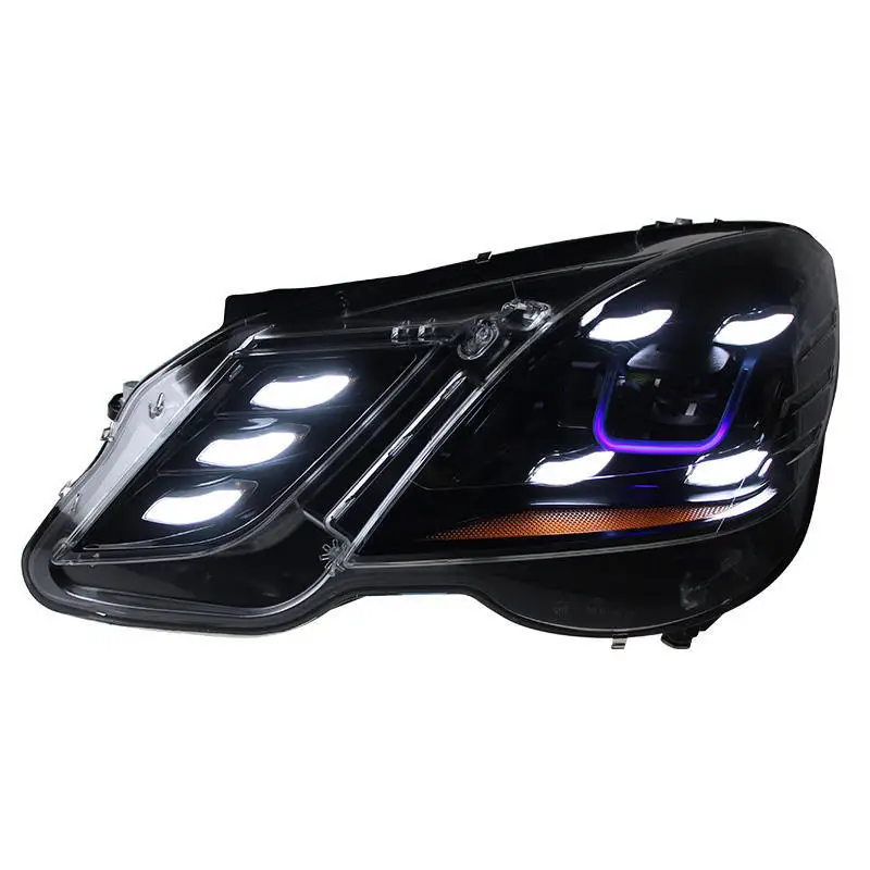 Upgrade To Auto Lighting System Head Lamp New Design 2007-2011 LED Led Headlight For RHD Car Head Light Mercedes W212 2010-2013