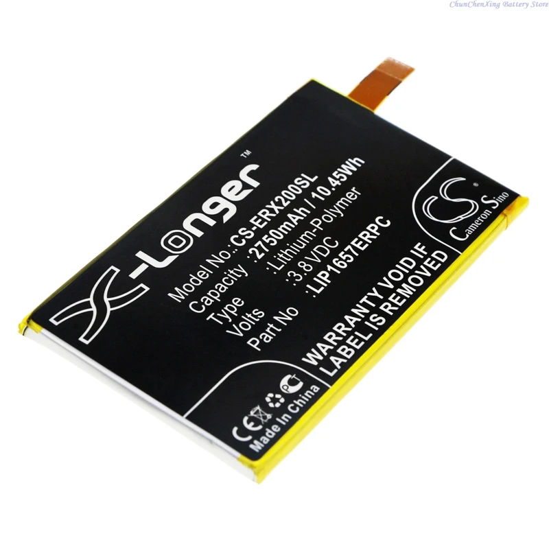 Cameron Sino 3.8V 2750mAh Mobile, SmartPhone Battery 1310-1071,LIP1657ERPC for Sony H8314, H8324, SO-05K, Xperia XZ2 Compact