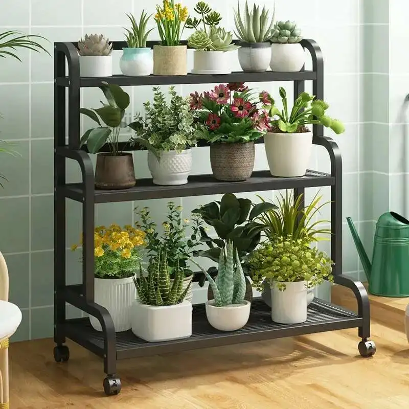 

Modern Aesthetics Flower Shelf Wedding Decorations Designer Minimalist Plant Display Shelf Estanteria Plantas Unique Furniture
