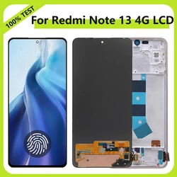 AMOLED Note 13 4G 23129RAA4G 23124RA7EO LCD Display Screen For Xiaomi Redmi Note13 4G LCD Display with Touch Screen Digitizer