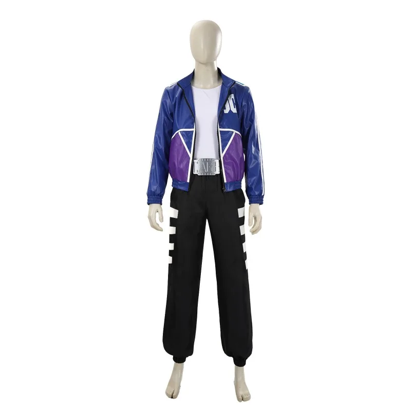 

Anime Mortal Kombat Johnny Cage Cosplay Costume Jacket Set Movie Game Cosplay Men Outfit Halloween Party Role Play Outfit HCos