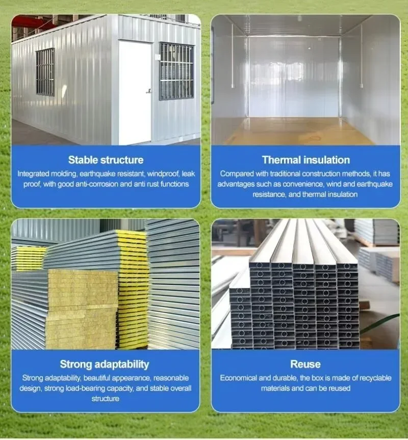 Cost Effective Outdoor Leisure Container House Hurricane Impact Resistant Aluminium Alloy Container Anti Theft Removable House