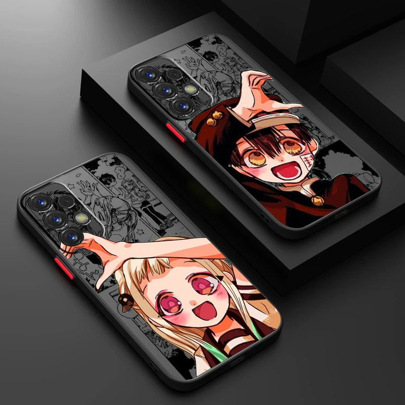 Toilet Bound Hanako Kun Anime Frosted Translucent For Samsung Note 20 A35 A03 A54 A31 A22 A34 A14 A24 A04 A55 5G Cover