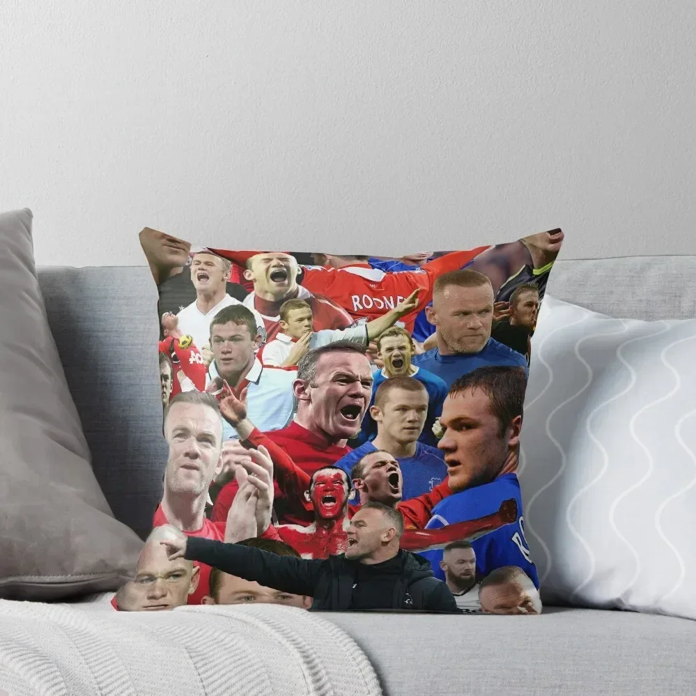 

Wayne Rooney Throw Pillow Custom Cushion bed pillows sleeping pillows Decorative pillowcase pillow