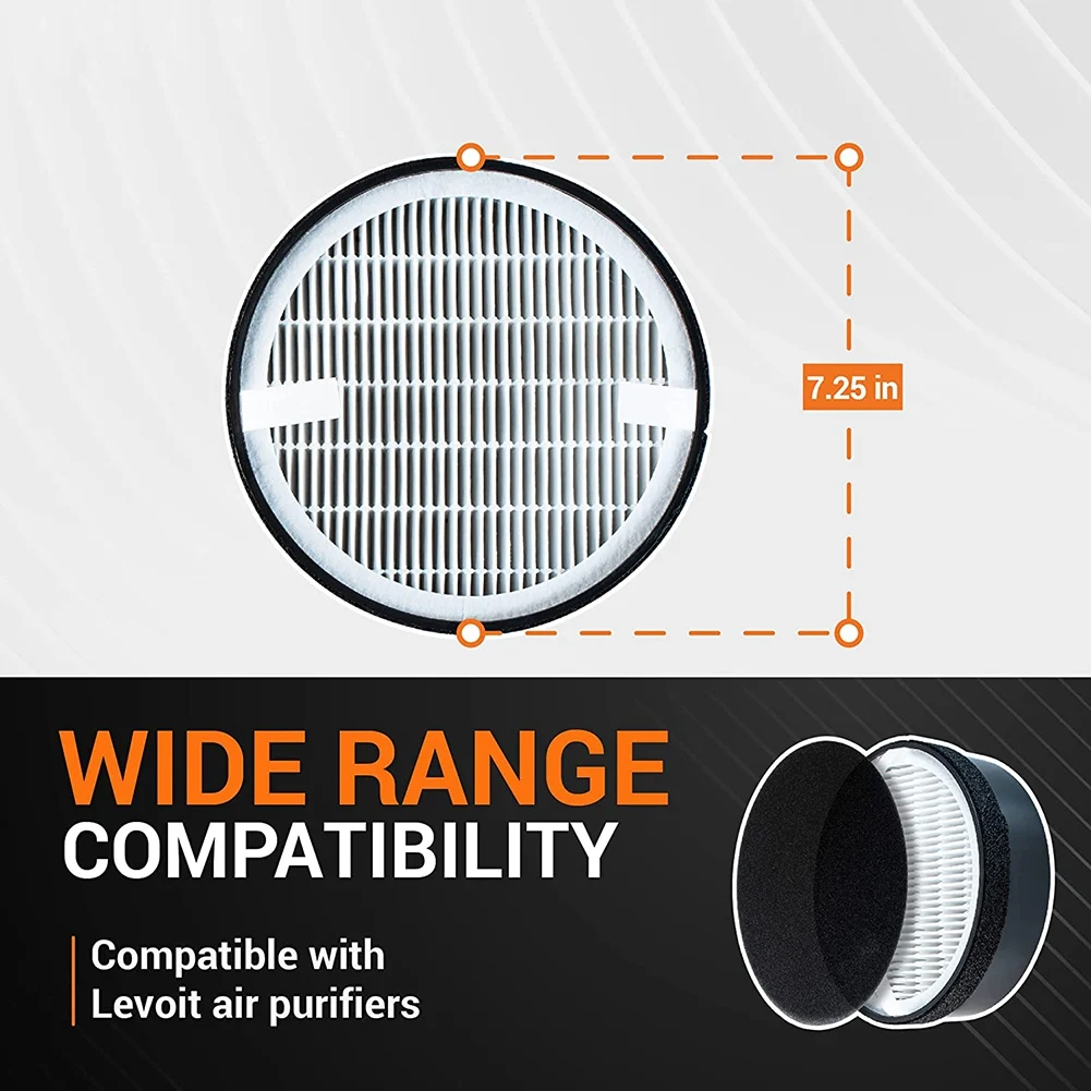 الترويج! فلتر بديل لجهاز تنقية الهواء Levoit LV-H132، LV-H132-RF True HEPA وملحقات المرشحات المسبقة