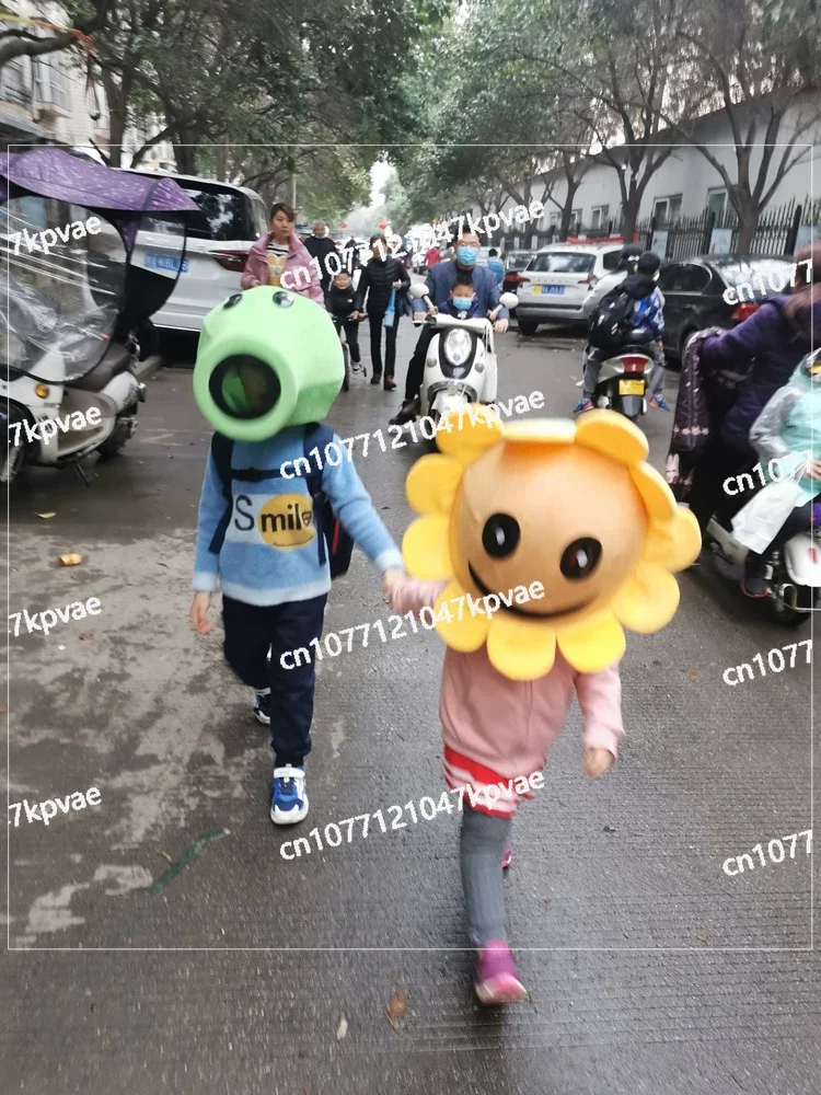 ، دمى الهالوين للأطفال البالغين، دعائم تلبيس، أزياء أغطية الرأس للنباتات مقابل. زي الناس الكرتوني الزومبي #5