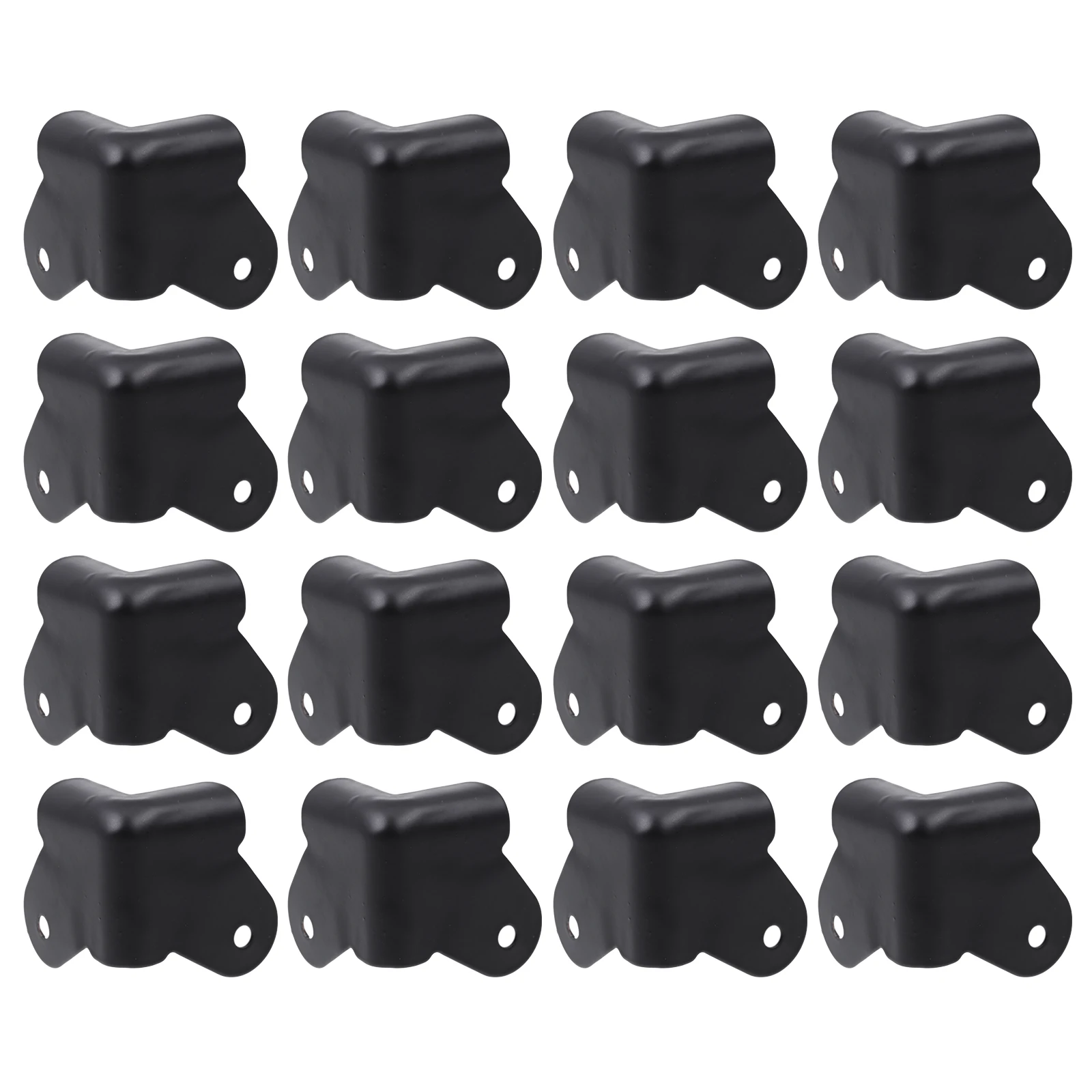 

16pcs Anti Collision Speaker Corner Guard Durable Iron Home Cabinet niture Wrap Protector Sound Equipment Stage Safety