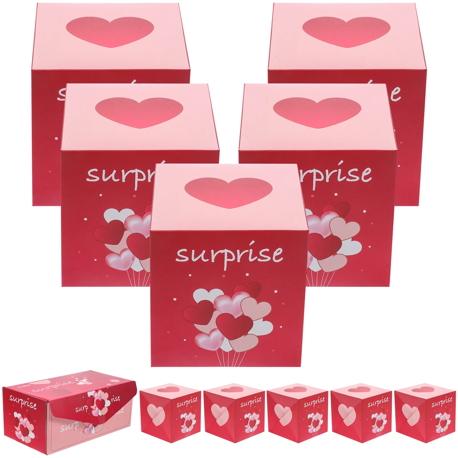 Bounce Gift Box Gadget Rotisserie Grabbers Item Kitchenware Paper Candy Boxes Valentine Bouncing Sweets Folding Mother