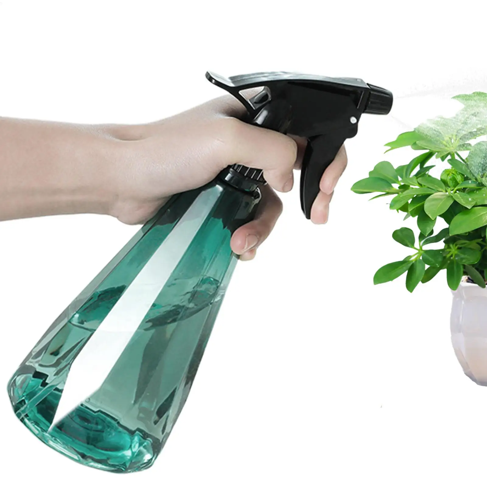 500ML  Watering Sprayer Plastic Spray Bottle Flower Gardening Watering Can  Adjustable Nozzle Refillable Sprayer Garden Watering