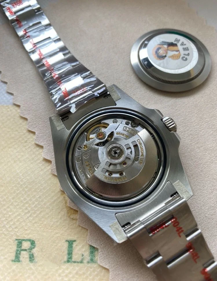 QUBAN Update 3285 Movement GMT Automatic Mechanical Clean/Vs Factory Top Quality Luxury Super Clone Watch Dial function