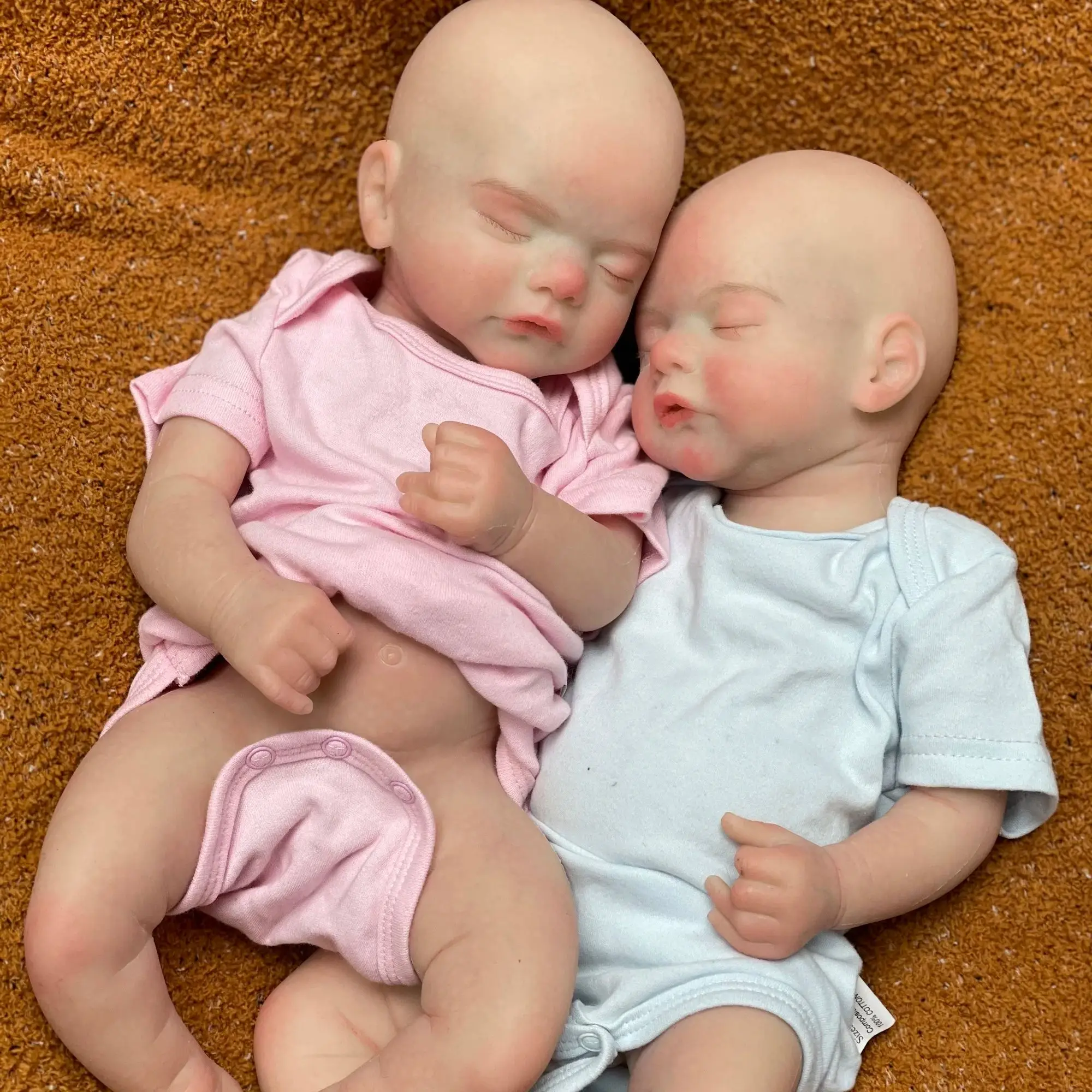 

Whole Silicone Sam 45CM Painted/Unpainted Full Soft Solid Silicone Reborn Doll Handmade Baby Doll Reborn Corpo De Silicone