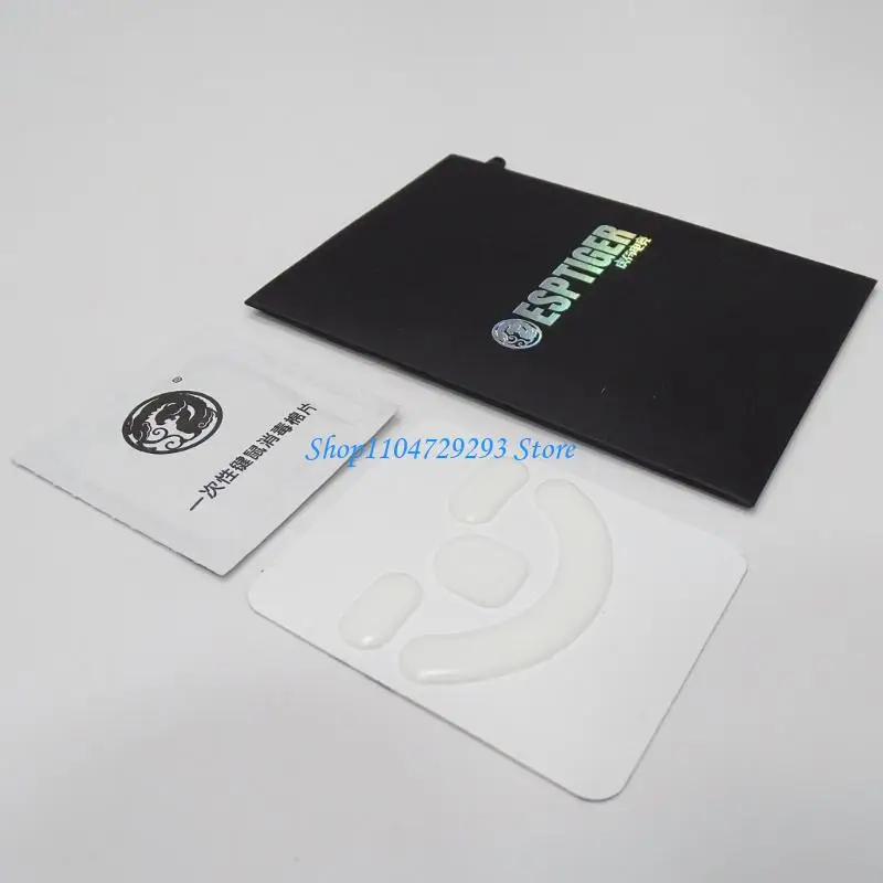 Мышиные коньки Y2GD Pads Pads Ice версия Esptiger Gaming Mouse Feet Sticker для Deathadder Mouse White