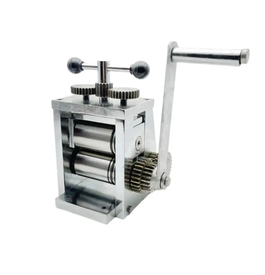 Jewelry Rolling Mill Machine Wire Flat Metal Sheet Roller  Wire Sheet Rolling Mill Hand Operate For Gold Silver
