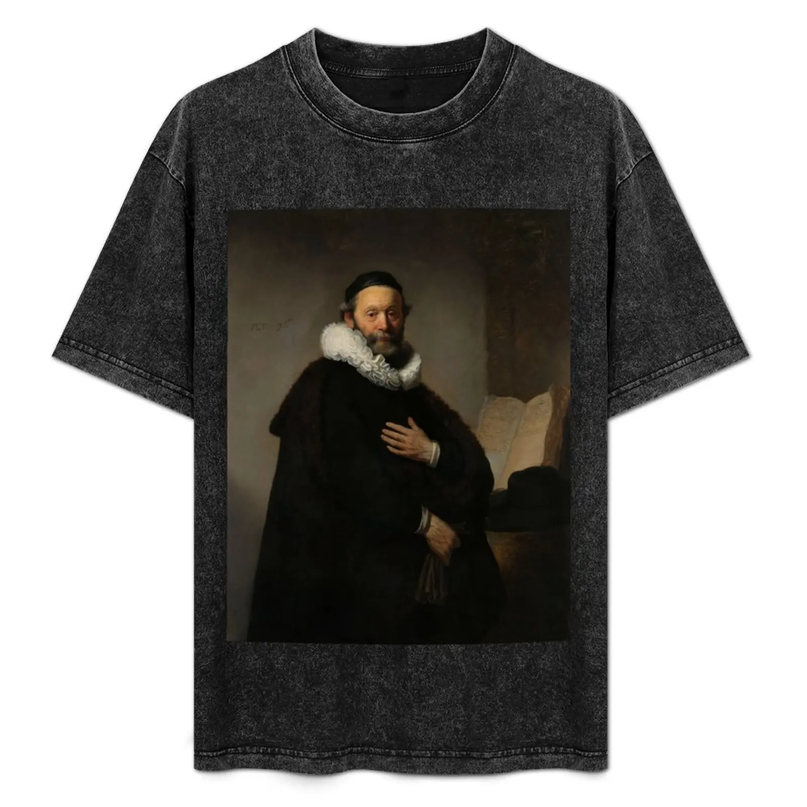 

Johannes Wtenbogaert, Rembrandt van Rijn, 1633 T-Shirt anime tshirt Anime t-shirt vintage graphic tee outfits for men