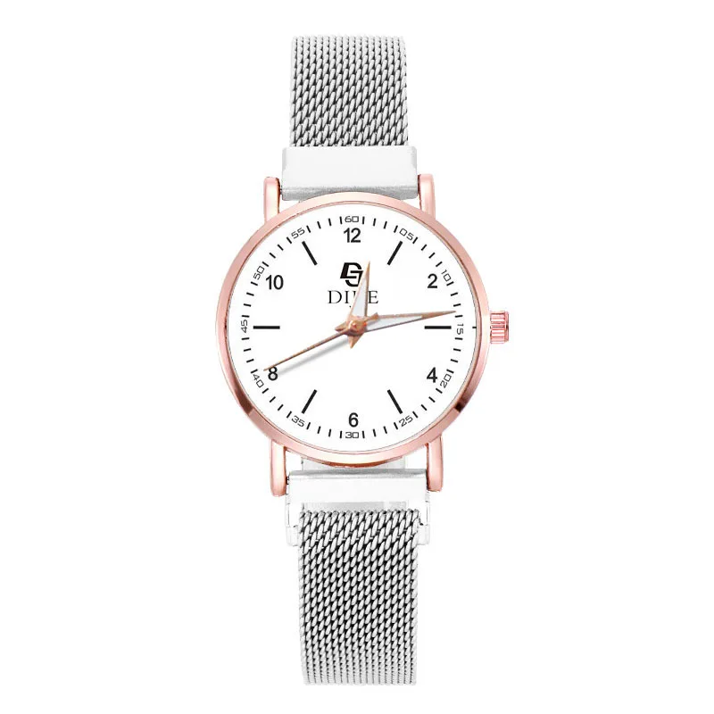 

Magnet Steel Watch Female Student Fashion Simple and ElegantinsAll-Match Magnet Watch for Girls
