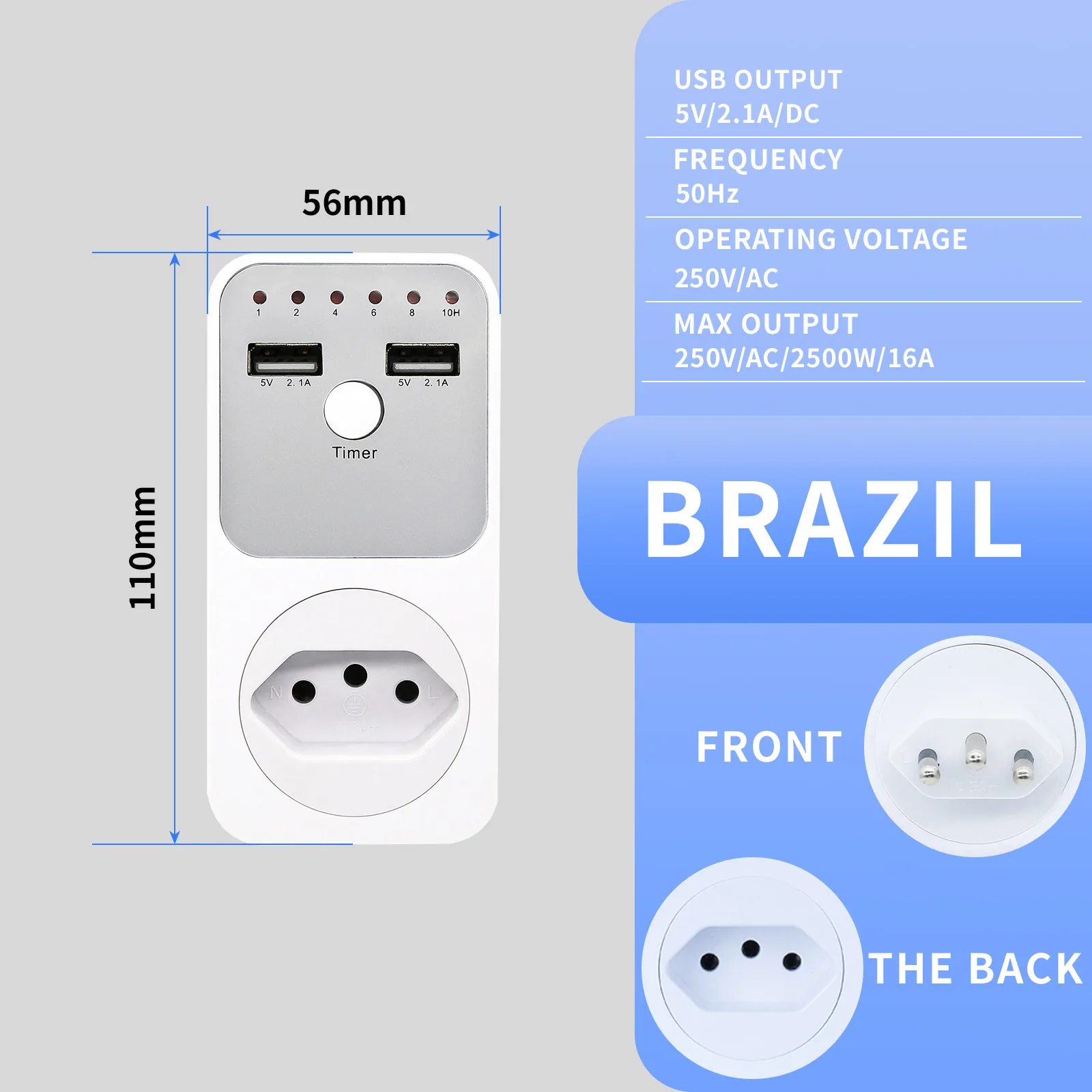 Variant: Brazilian plug