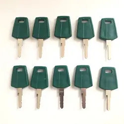 10PCS C001 Key For Volvo F Series Wheel Loader Excavator Ignition Key 11444208