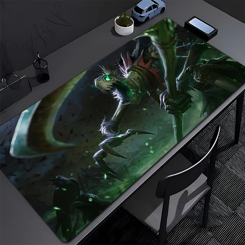 Alas Mouse League Of Legends Alas Mouse Permainan Laptop Terror Fiddlesticks Alas Keyboard Gamer Aksesori Gaming PC Alas Mouse Desktop