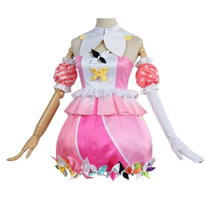 Vestido de cosplay de Anime project Sekai, ootori EMU, vestido de lolita, Peluca de fiesta de Halloween, uniforme CTX para mujeres y niñas