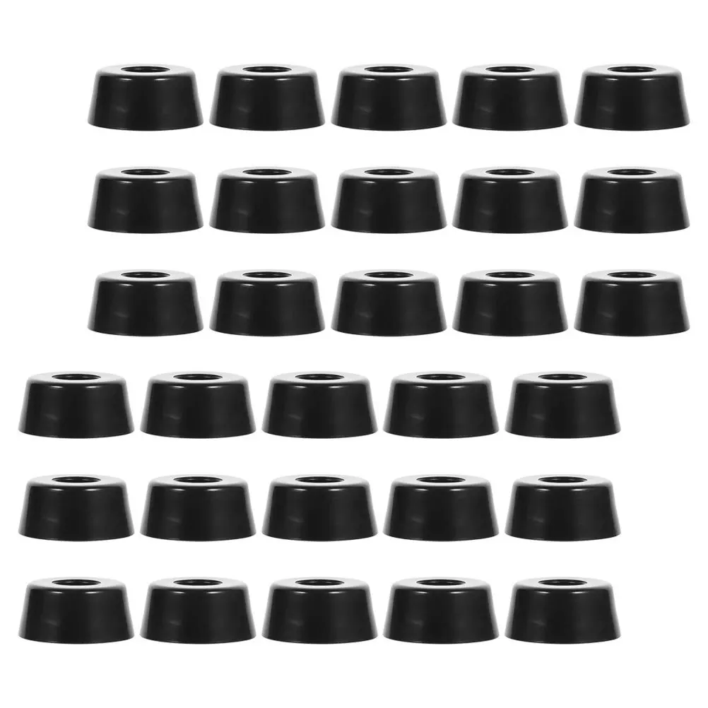 Planche à découper en caoutchouc, 30 pièces, coussinets en caoutchouc antidérapants rembourrés, pieds de protection durables pour meubles et chaises électroniques
