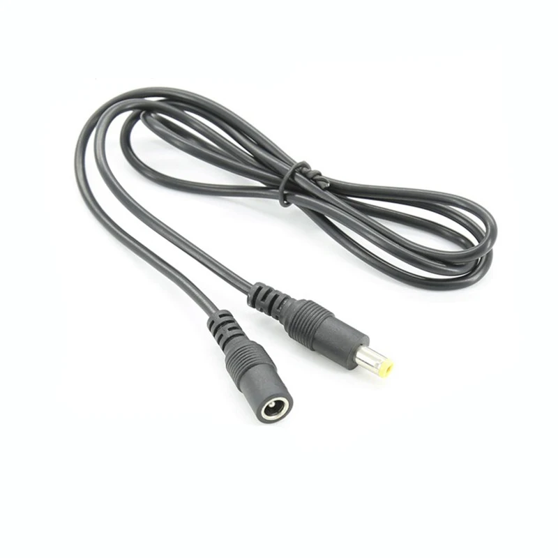 1.5m Thickened All Copper  24V 18AWG Power Extension Cable DC 5.5*2.5 Male to Female Plug Laptop  LED Projector Power Cord D1