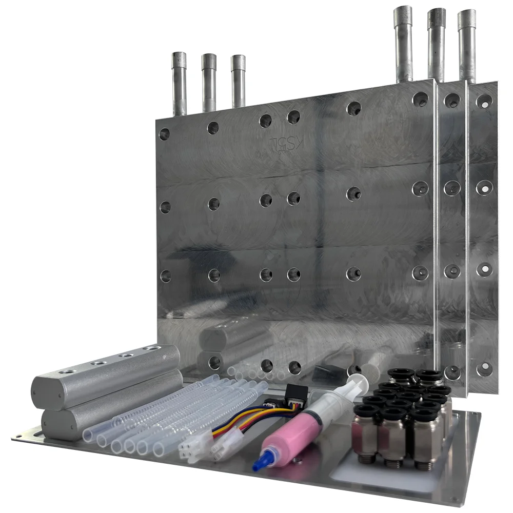 KS5L 12Th high-quality water-cooled aluminium radiator and aluminium liquid cooling plate, water cooling kit