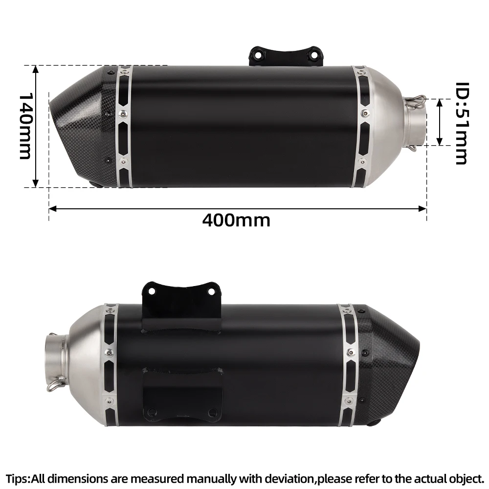 Slip on for ves pa Sprint 150 Primavera 125 Iget Sprint 125 3V Iget Motorcycle Exhaust Muffler 2014-2024