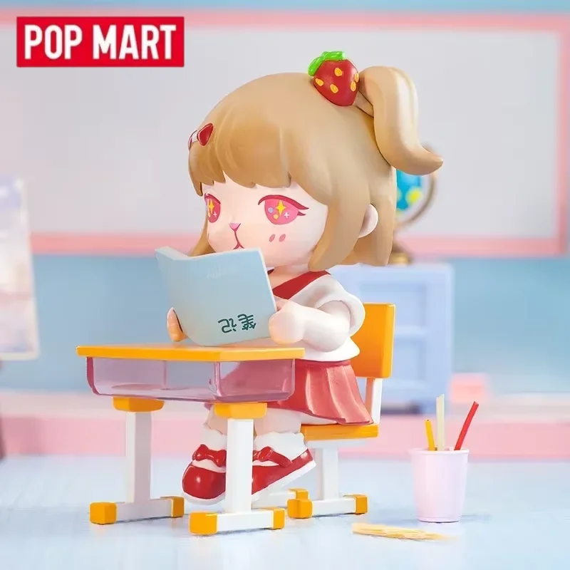 

POP MART Bunny School Campus Series Blind Box Mystery Box Guess Bag Toys Doll Cute Anime Figure Desktop Ornaments Collection
