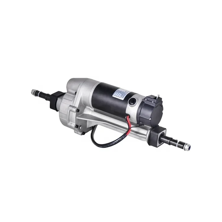 Electric transaxle with 500W 24V dc motor used for mobility scooter from