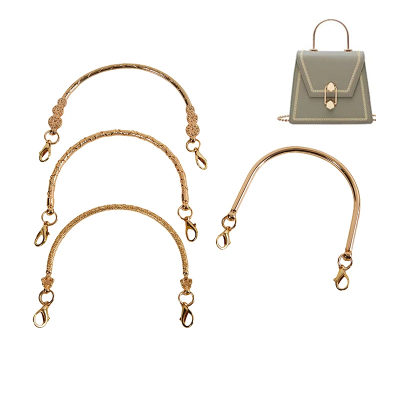 11Cm Round Metal Bag Frame Hardware DIY Handbag Clasp Purse Handle Clutch Making Accessory