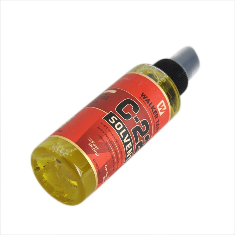 

4FL.OZ (118ml) C-22 Solvent: Efficient Remover for Lace Wig&Toupee Adhesives, Ideal for Double-Sided Tape & Soft Bond Wig Clean